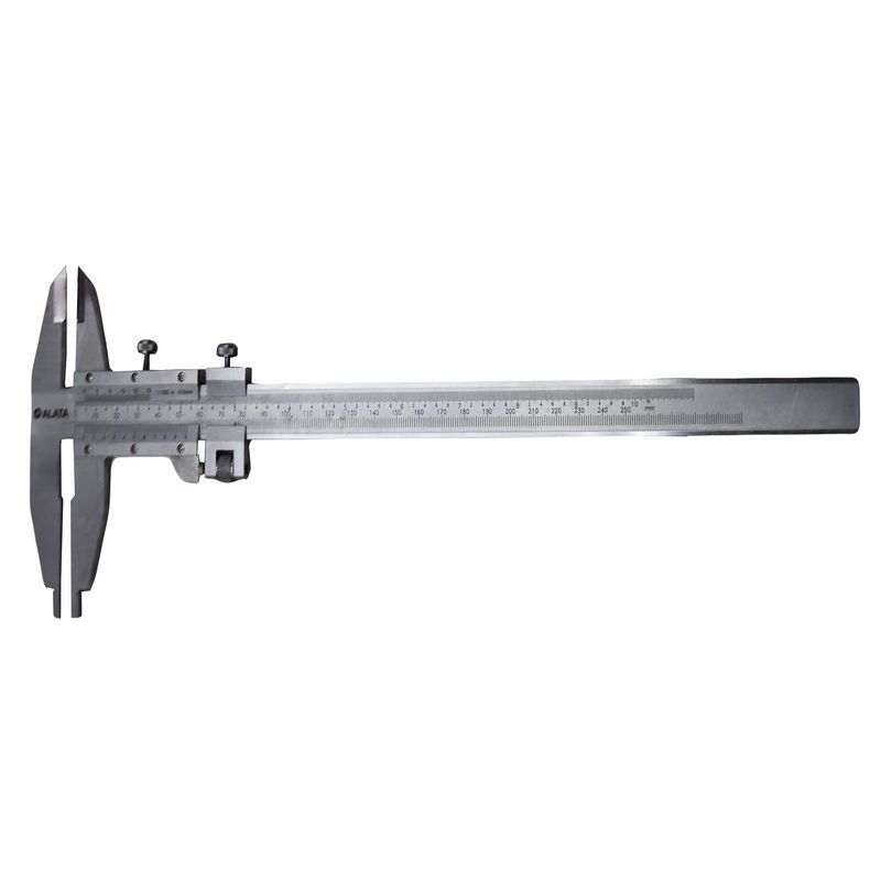 کولیس آلاتا مدل yp 0 250  گستره 250 0 میلی متر